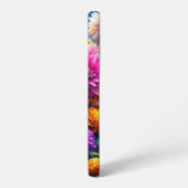 Coque Samsung Galaxy Fleurs aquarelles colorées (Côté gauche)