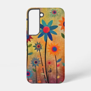 Coque Samsung Galaxy Fleurs Bohémiens Colorés