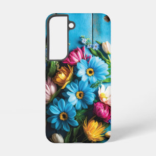 Coque Samsung Galaxy Fleurs colorées