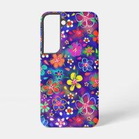 Fleurs colorées Boho Doodle
