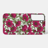 Coque Samsung Galaxy Fleurs Cosmos roses (Verso Horizontal)