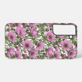 Coque Samsung Galaxy Fleurs Cosmos roses (Verso Horizontal)