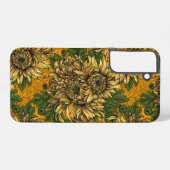 Coque Samsung Galaxy Fleurs de chrysanthème jaune (Verso Horizontal)