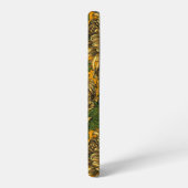 Coque Samsung Galaxy Fleurs de chrysanthème jaune (Côté gauche)