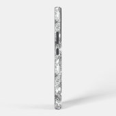 Coque Samsung Galaxy Fleurs de Cornflowers, fleurs sauvages en noir et (Côté droit)