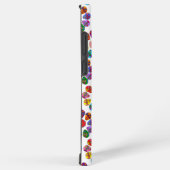 Coque Samsung Galaxy Fleurs de crâne à sucre (Côté droit)