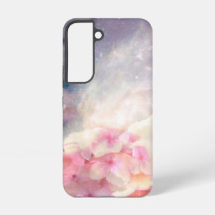 Coque Samsung Galaxy Fleurs de fantaisie magiques violettes