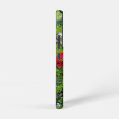 Coque Samsung Galaxy Fleurs de l'Azalée Rouge (Côté droit)