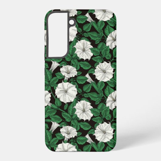 Coque Samsung Galaxy Fleurs de lune 2 (Verso)