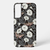 Coque Samsung Galaxy Fleurs de lune et sphinx Moths 2 (Verso)