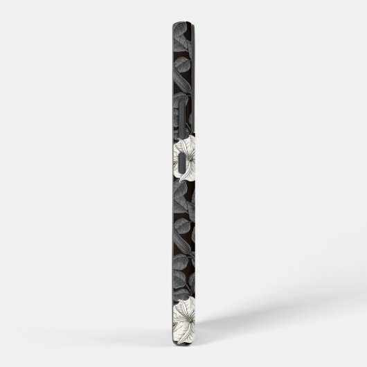 Coque Samsung Galaxy Fleurs de lune et sphinx Moths 2 (Côté droit)