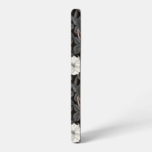 Coque Samsung Galaxy Fleurs de lune et sphinx Moths 2 (Côté gauche)