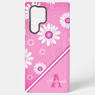 Coque Samsung Galaxy Fleurs de marguerite : Modèle floral minimaliste