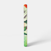 Coque Samsung Galaxy Fleurs de pavot blanc rouge (Côté gauche)