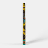 Coque Samsung Galaxy Fleurs de soleil (Côté droit)