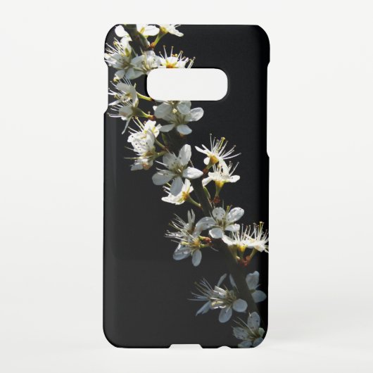 Coque Samsung Galaxy Fleurs d'épines sgcnm (Dos)