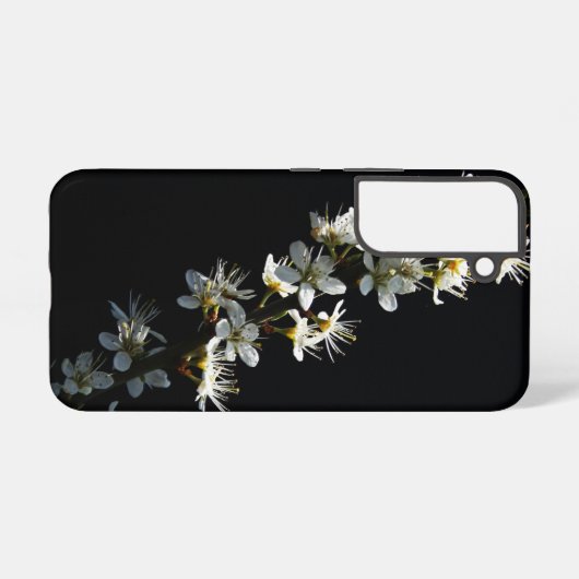 Coque Samsung Galaxy Fleurs d'épines sgcnm (Verso Horizontal)