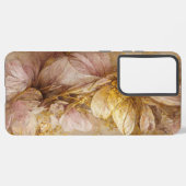 Coque Samsung Galaxy Fleurs élégantes (Côté gauche)