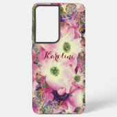 Coque Samsung Galaxy Fleurs élégantes Dogwood Ardent (Verso)