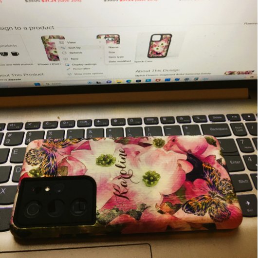 Coque Samsung Galaxy Fleurs élégantes Dogwood Ardent