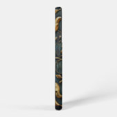 Coque Samsung Galaxy Fleurs et défilement gothiques (Côté droit)