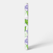 Coque Samsung Galaxy Fleurs lilas aquarelles (Côté gauche)