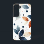 Coque Samsung Galaxy Fleurs Lune<br><div class="desc">Un jet vertical de fleurs douces trempées au clair de lune.</div>