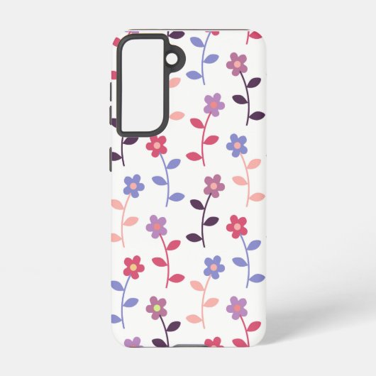 Coque Samsung Galaxy Fleurs minuscules et délicates (Verso)