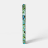 Coque Samsung Galaxy Fleurs Petit Bleu Brunnera Floral (Côté gauche)