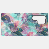 Coque Samsung Galaxy Fleurs Tons de Bijoux (Verso Horizontal)