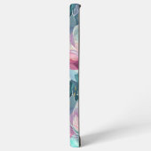 Coque Samsung Galaxy Fleurs Tons de Bijoux (Côté gauche)
