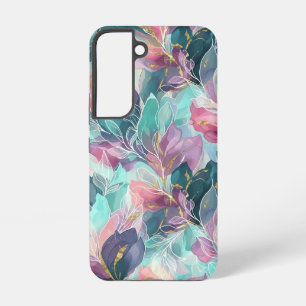 Coque Samsung Galaxy Fleurs Tons de Bijoux
