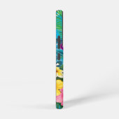 Coque Samsung Galaxy Fleurs Tropicales Hawaiiennes Et Papillons Monogra (Côté droit)