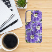 Coque Samsung Galaxy Fleurs violettes de Delphinium Floral