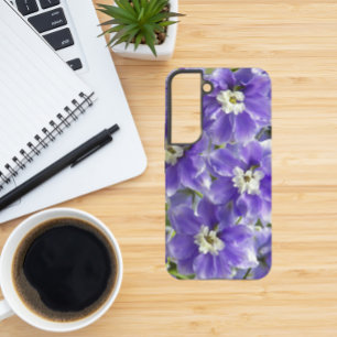 Coque Samsung Galaxy Fleurs violettes de Delphinium Floral