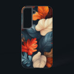 Coque Samsung Galaxy Flicker Garden<br><div class="desc">Des petits scintillants de pétales blancs avec des éclats de couleurs vives.</div>