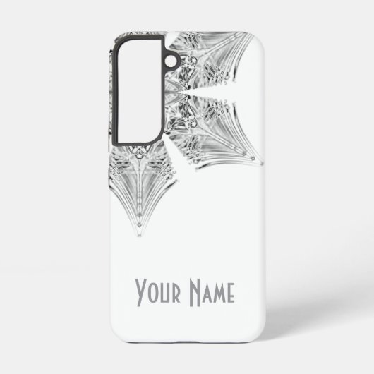 Coque Samsung Galaxy Flocon de cristal - (Verso)