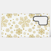 Coque Samsung Galaxy Flocons d'or (Verso Horizontal)