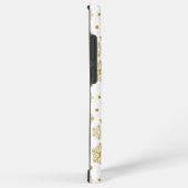 Coque Samsung Galaxy Flocons d'or (Côté droit)