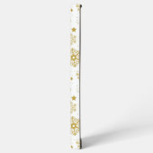 Coque Samsung Galaxy Flocons d'or (Côté gauche)