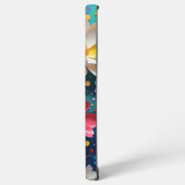 Coque Samsung Galaxy Floral (Côté gauche)