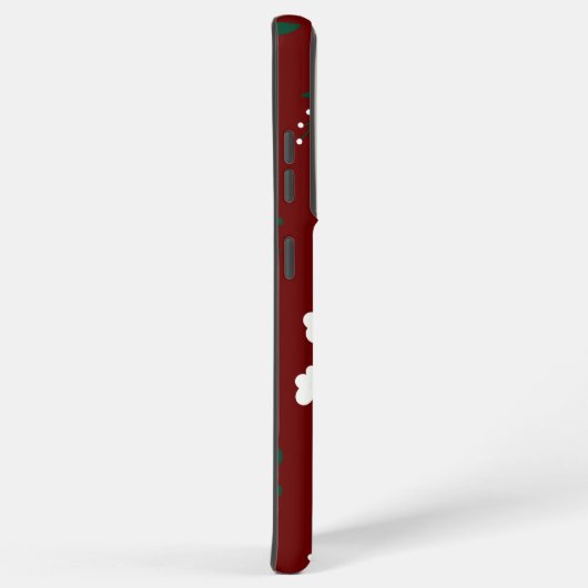 Coque Samsung Galaxy Floral rustique (Côté droit)