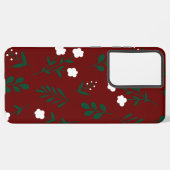 Coque Samsung Galaxy Floral rustique (Côté gauche)