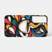 Coque Samsung Galaxy Flore de Cerulean (Verso Horizontal)
