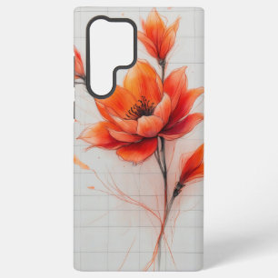 Coque Samsung Galaxy Flore Dream Design Fleur élégant