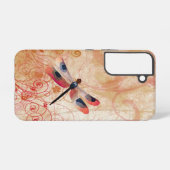 Coque Samsung Galaxy Flourissement de libellules (Verso Horizontal)
