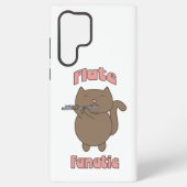 Coque Samsung Galaxy Flute Fanatique Funky Chat (Verso)