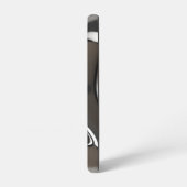 Coque Samsung Galaxy Flux Chrome Liquide Abstrait Metallic (Côté gauche)