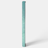 Coque Samsung Galaxy Fond de texture iridescente turquoise (Côté gauche)