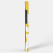 Coque Samsung Galaxy Fonte cardiaque - Turquoise et Jaune (Côté droit)